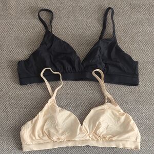 Quince Second Skin Crossover Bralette